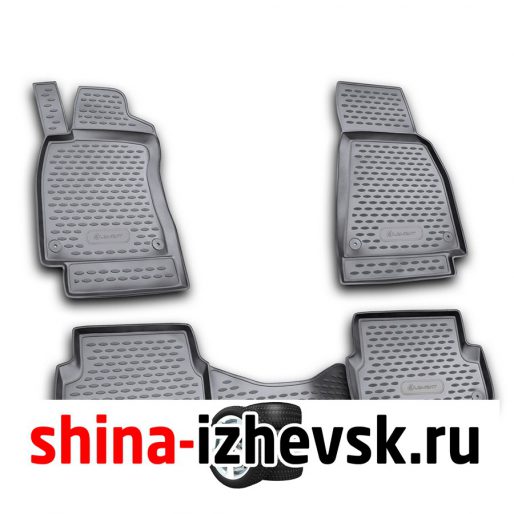 Коврик Autofamily коврик в салон полиуретановый черный для AUDI A6 седан 2004-2005, 2006-2011 в Ижевске